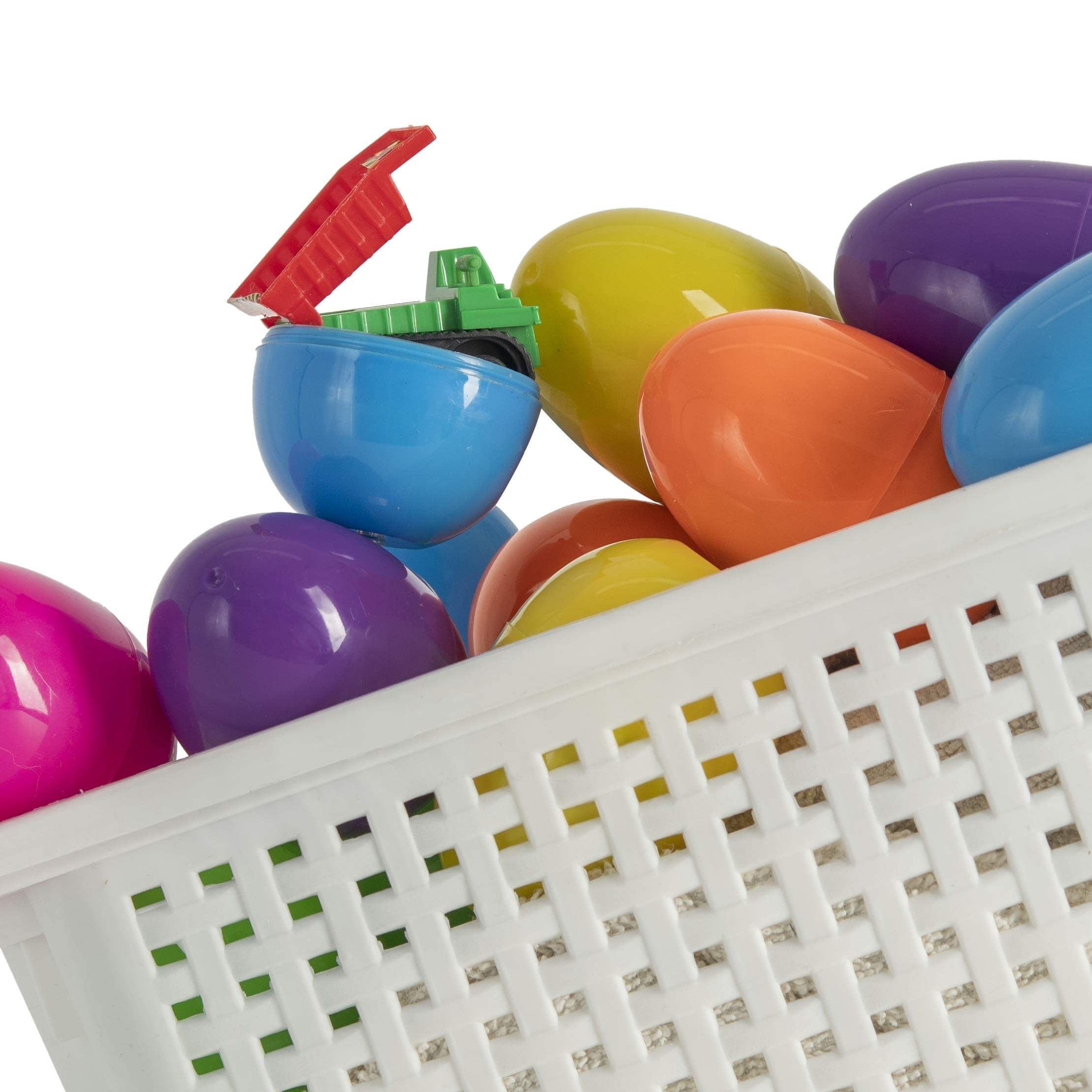 Prefilled Easter Eggs With Pullback Construction Vehicles, Cute Animals, Dinosaurs, Jewelry pieces and Adorable Bunny-POIULTD