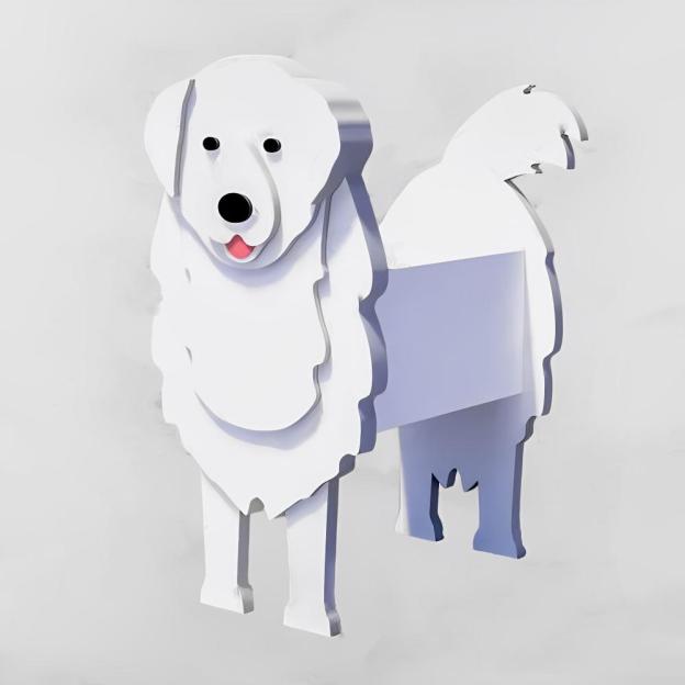 Great Pyrenees Planter-POIULTD