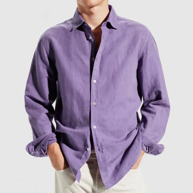 Men's Thin Everyday Corduroy Shirt-POIULTD