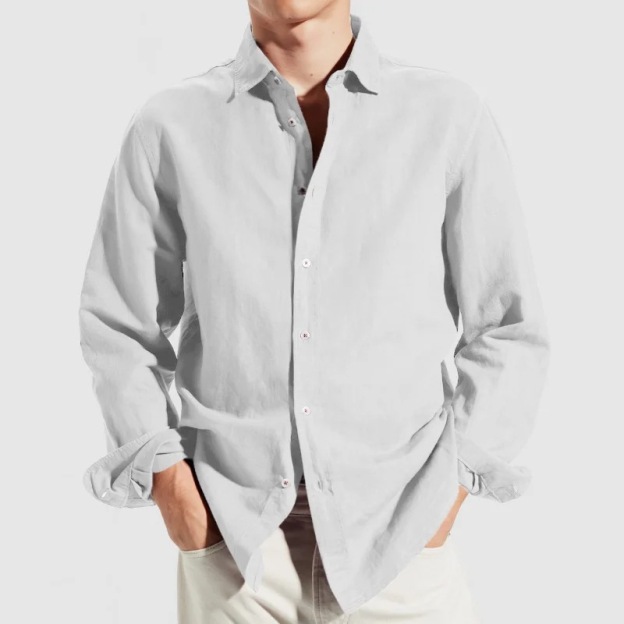 Men's Thin Everyday Corduroy Shirt-POIULTD