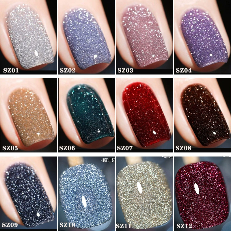 High Glitter Nail Gel Polish