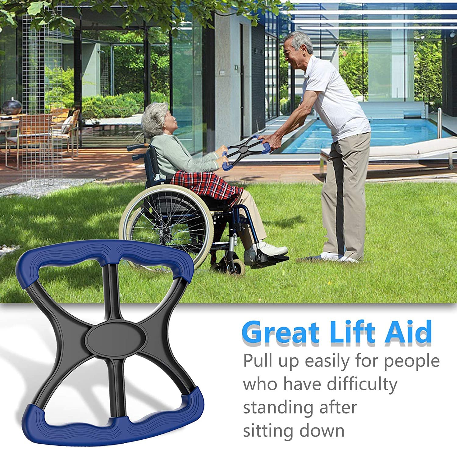 🔥 Last Day Sale 50% Off  ⏰ Standing Aid and Handicap Bar with No-Slip Grip Handles stand assist lift 🎉-POIULTD