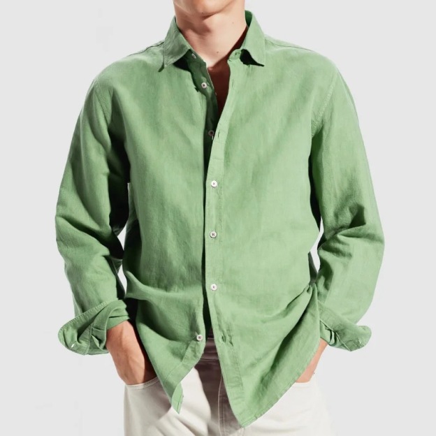Men's Thin Everyday Corduroy Shirt-POIULTD