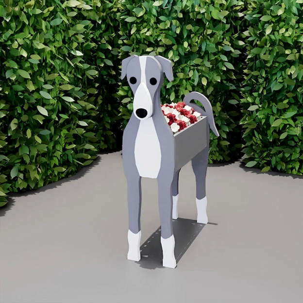 Greyhound Planter-POIULTD