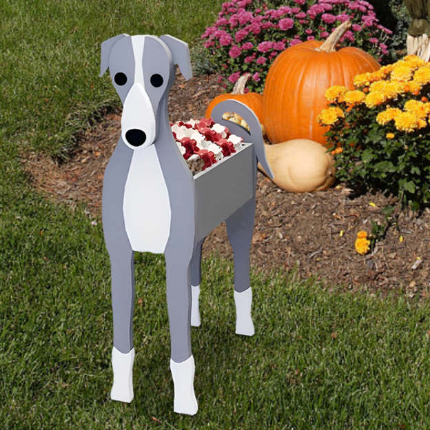 Greyhound Planter-POIULTD