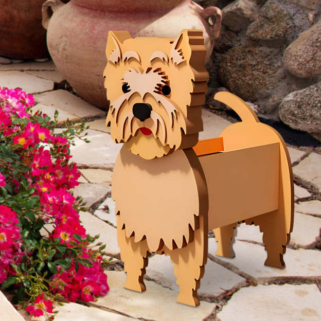 Cairn Terrier Planter-POIULTD
