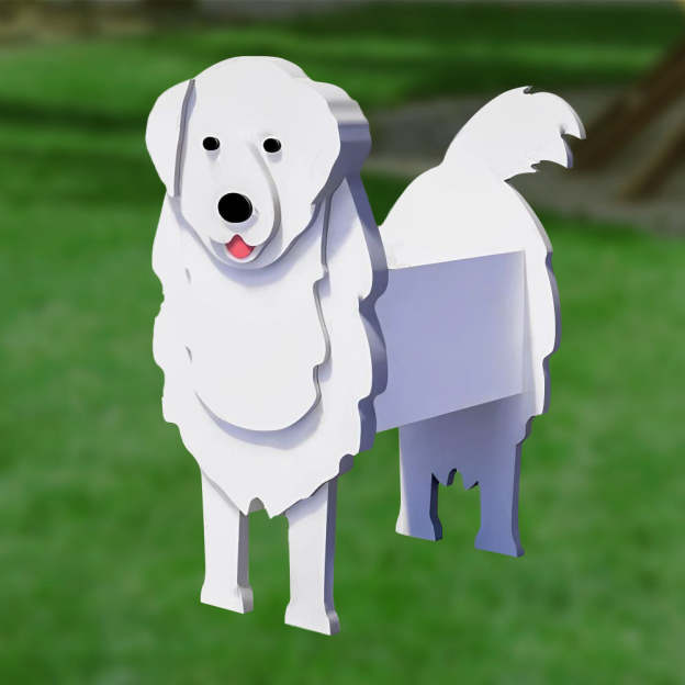 Great Pyrenees Planter-POIULTD