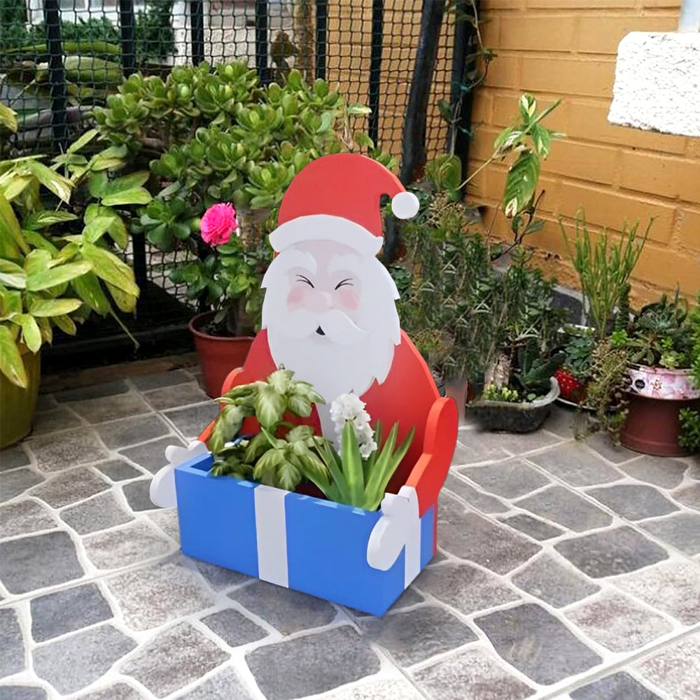 Santa Planter Christmas Planter-POIULTD