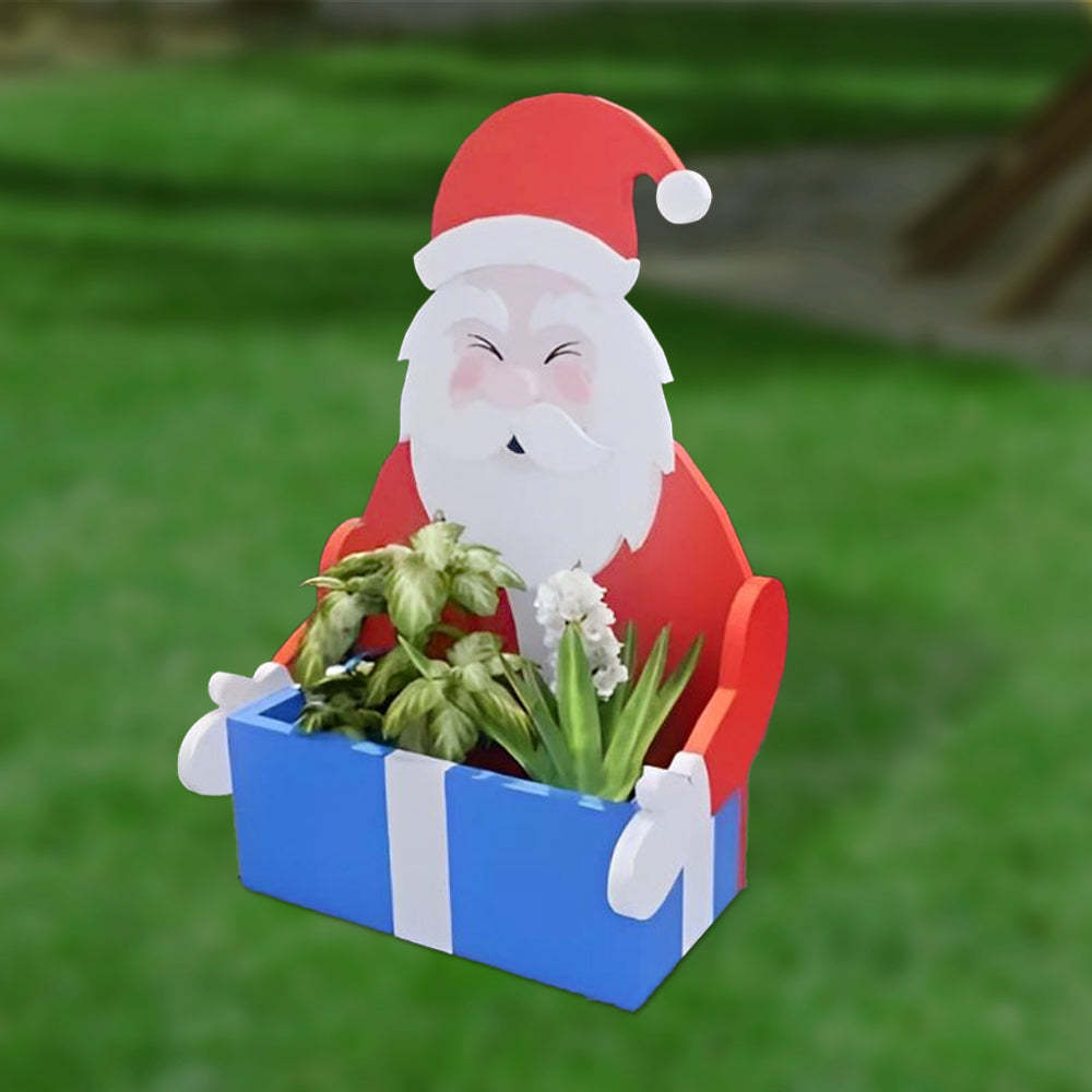 Santa Planter Christmas Planter-POIULTD
