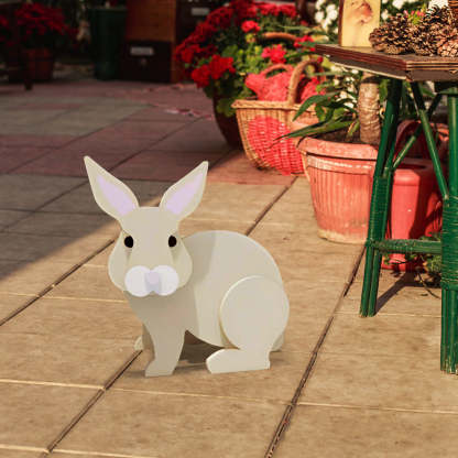 Yellow Rabbit Planter-POIULTD