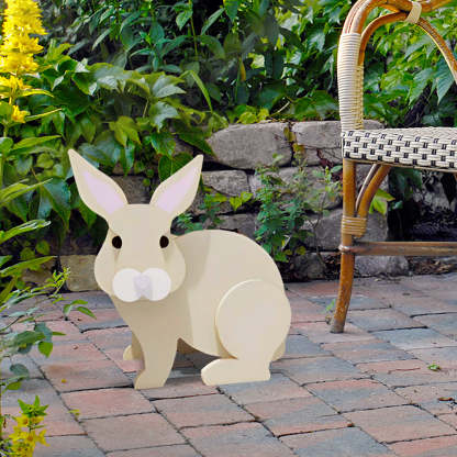 Yellow Rabbit Planter-POIULTD