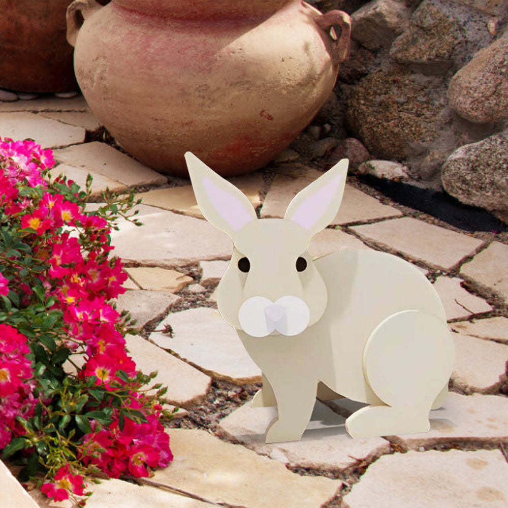 Yellow Rabbit Planter-POIULTD