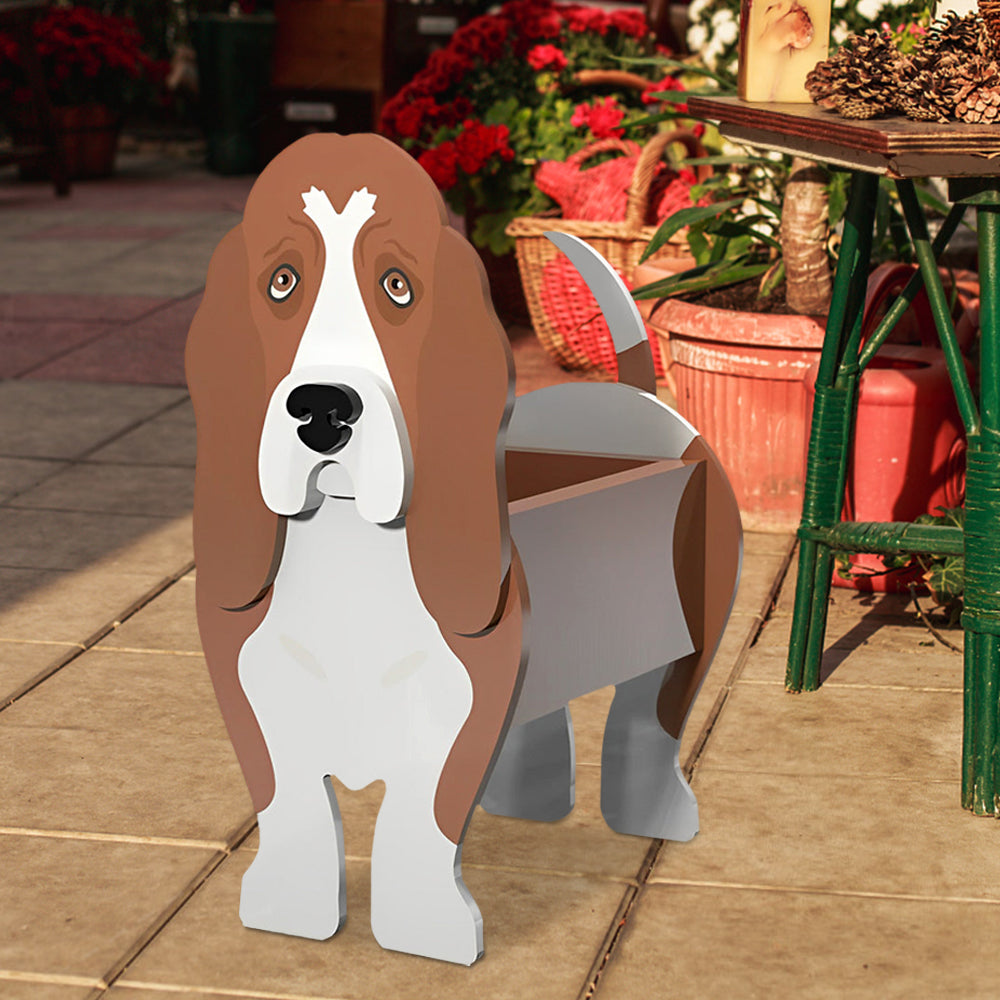 Basset Hound Planter-POIULTD