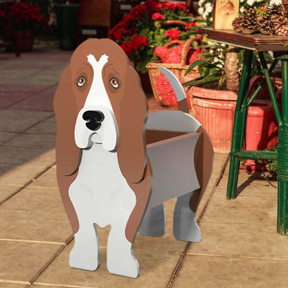 Basset Hound Planter-POIULTD