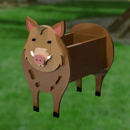Wild Boar Planter-POIULTD