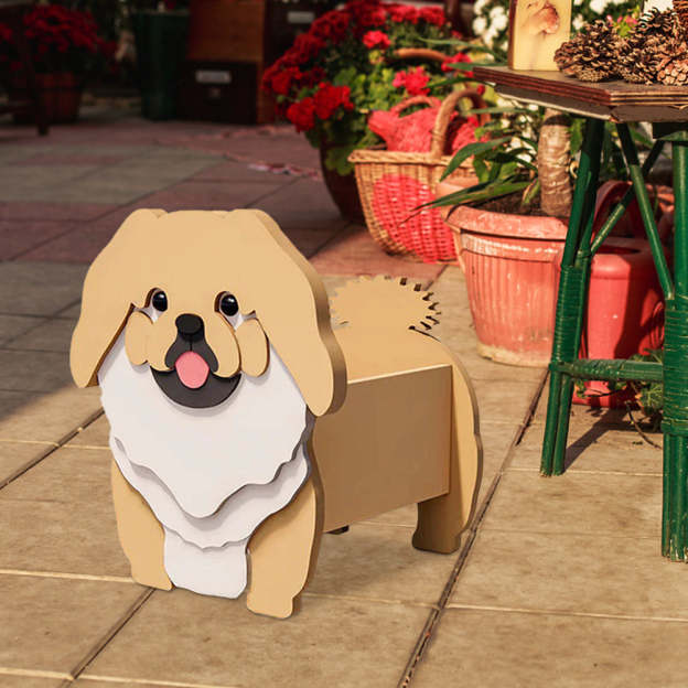 Pekingese Planter-POIULTD