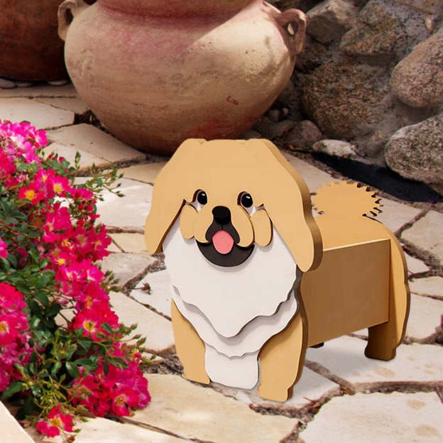 Pekingese Planter-POIULTD