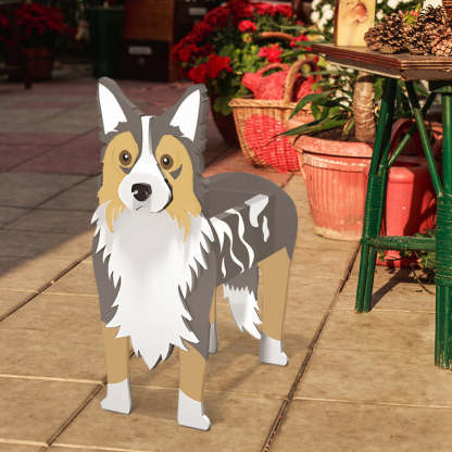 Border Collie Planter-POIULTD