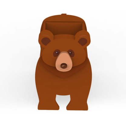 Bear Planter-POIULTD