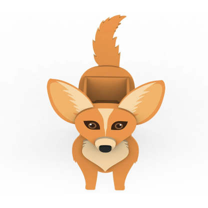 Fennec Fox Planter-POIULTD
