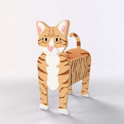 Ginger Cat Planter-POIULTD