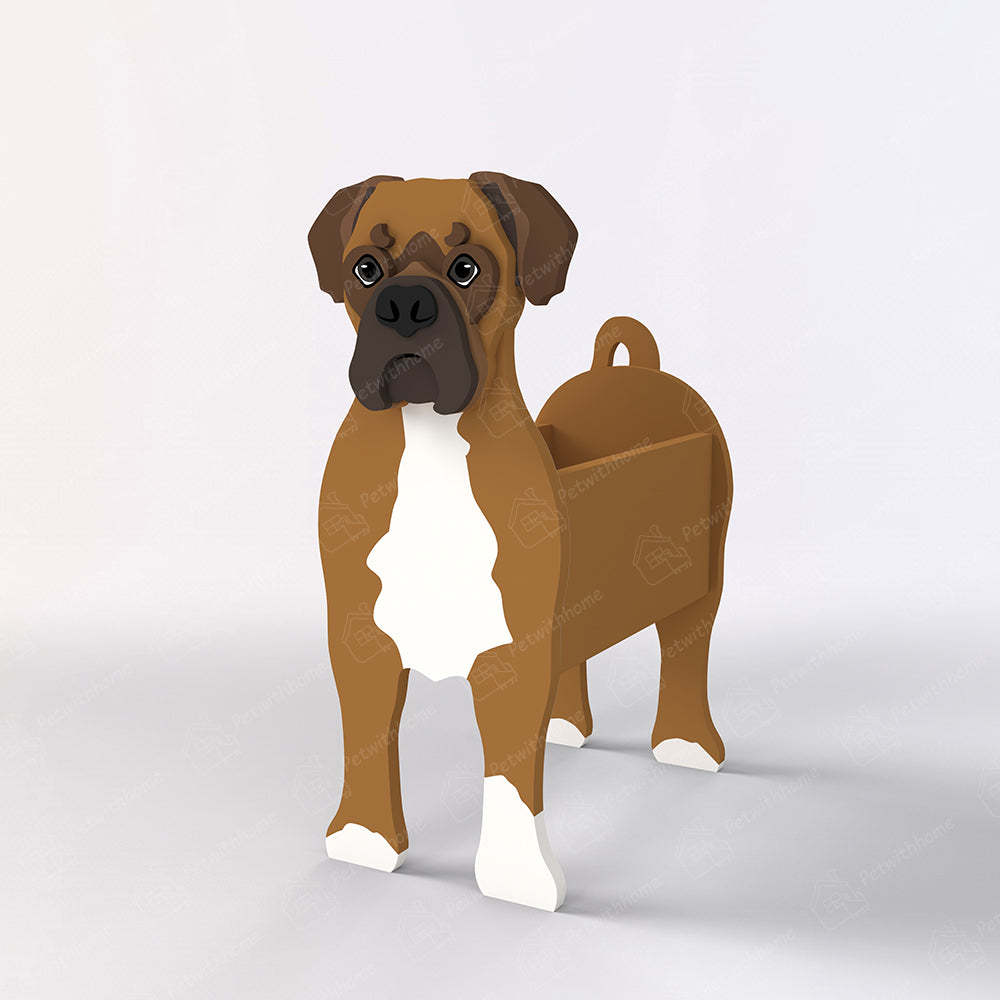 Boxer Dog Planter-POIULTD
