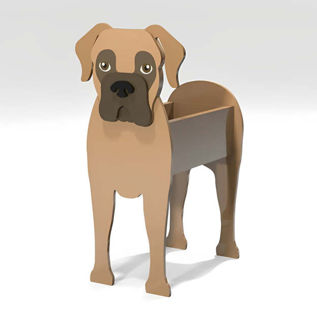 Boxer Dog Planter-POIULTD