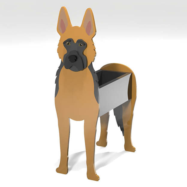 German Shepherd Planter-POIULTD
