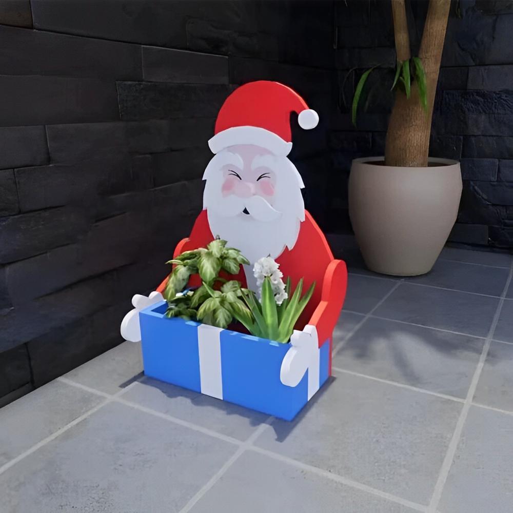 Santa Planter Christmas Planter-POIULTD