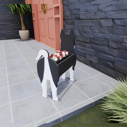 Siberian Husky Planter-POIULTD