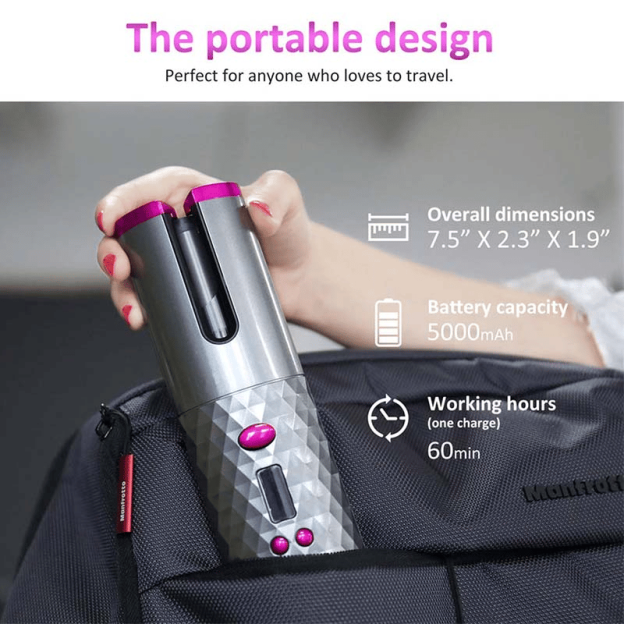 Auto Rotating Ceramic Hair Curler🔥-POIULTD
