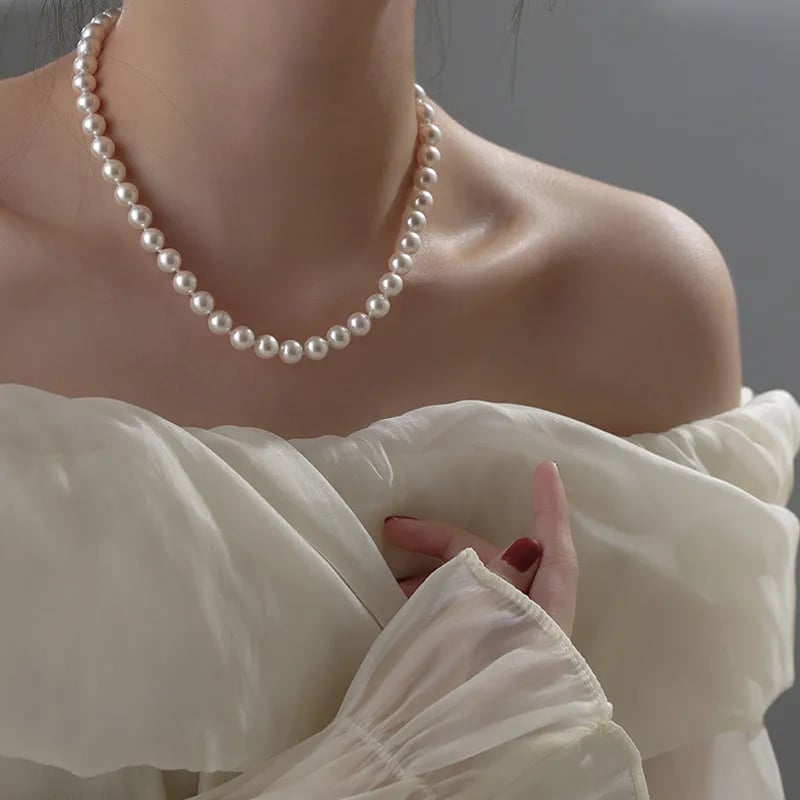 🔥 Last Day Promotion 49% OFF+Gift Box (Free) 🎁 AAAA Pearl Necklace-POIULTD