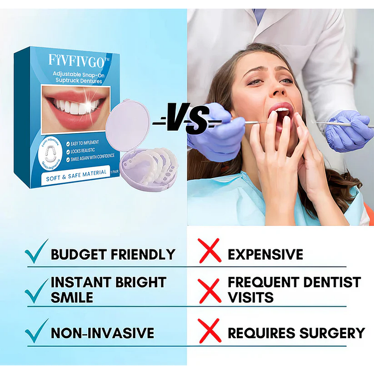 🔥🔥Last day discount-(50%off)- Adjustable dentures