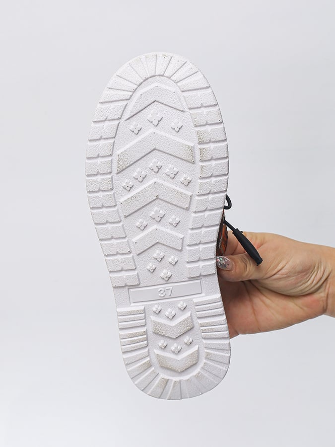 Women's Us Super Bowl Football Soft Sole Fashionable And Versatile Casual Sneakers-POIULTD