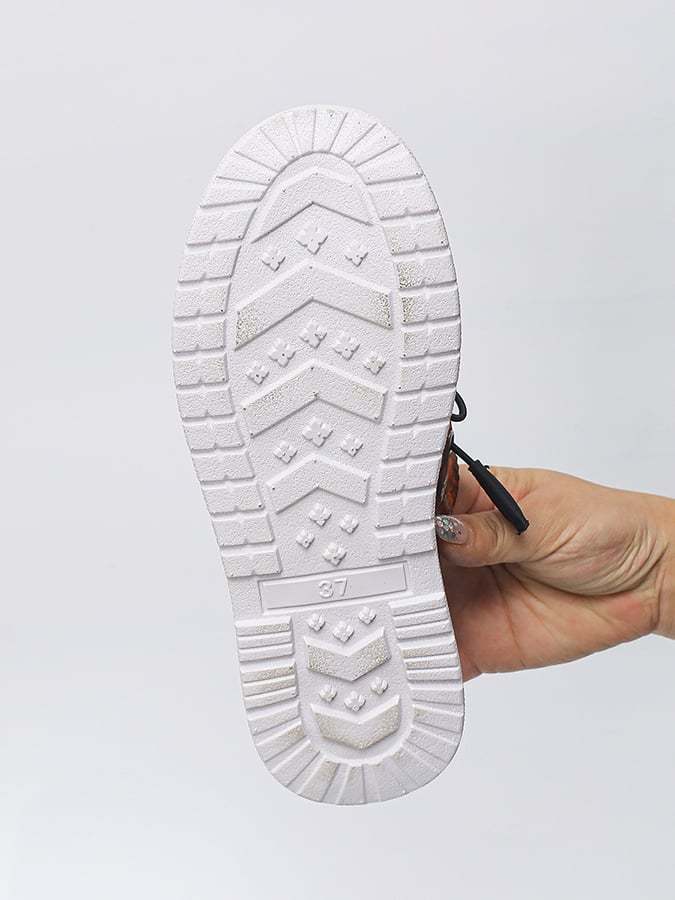 Women's Us Super Bowl Football Soft Sole Fashionable And Versatile Casual Sneakers-POIULTD