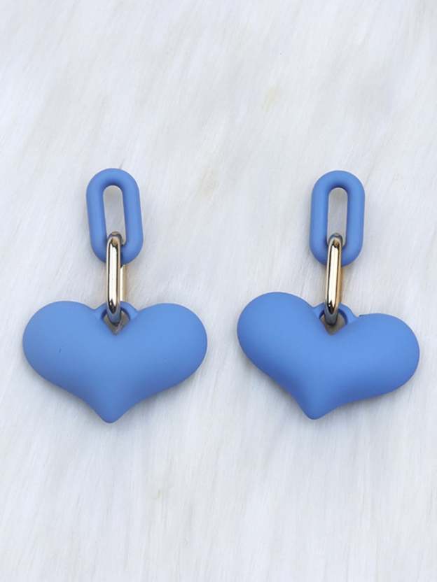 Women's Valentine's Day Heart Fashion Earrings-POIULTD