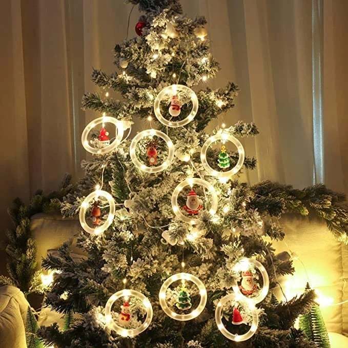 🎅Early Christmas Sale-49% OFF - Christmas Decor Ring Lights-POIULTD