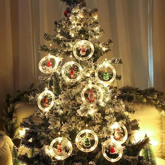 🎅Early Christmas Sale-49% OFF - Christmas Decor Ring Lights-POIULTD