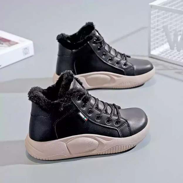 (🔥50% OFF🔥 Today And Free Shipping)💝LetcloTM Women's High Top Thick Sole Martin Boots