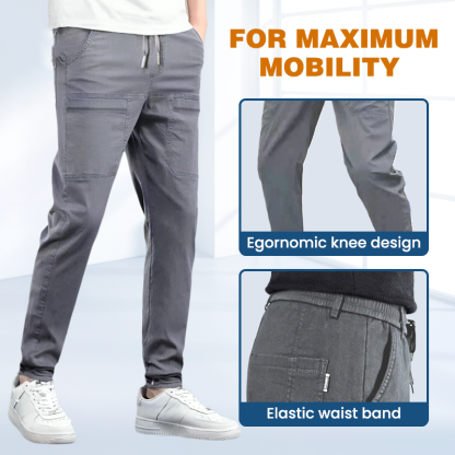 🎁High Stretch Multi-pocket Durable Cargo Pants⏰Promotion 49% OFF Limited Time🛒-POIULTD
