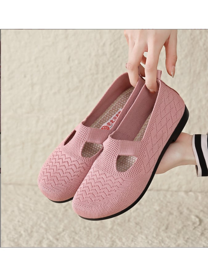 New Fashion Tide Shoes Soft Sole Women's Shoes Comfortable, Breathable, Non -Slip Casual Single Shoes Female-POIULTD