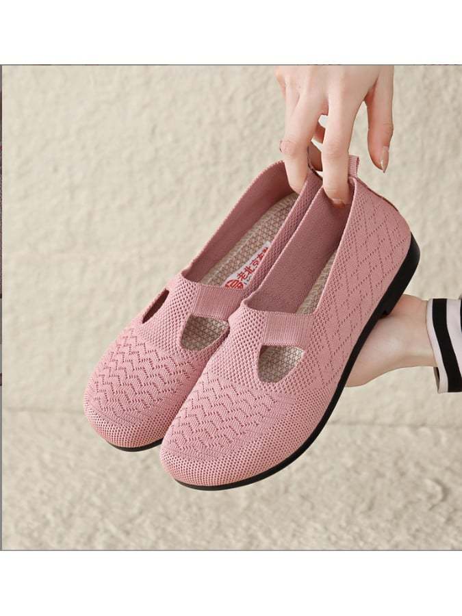 New Fashion Tide Shoes Soft Sole Women's Shoes Comfortable, Breathable, Non -Slip Casual Single Shoes Female-POIULTD