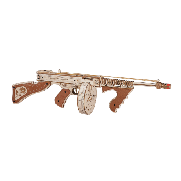 Thompson Submachine Gun Toy 3D Wooden Puzzle-POIULTD