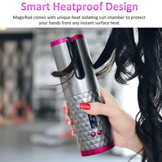 Auto Rotating Ceramic Hair Curler🔥-POIULTD