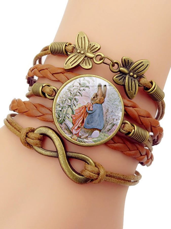 Easter Bunny Time Stone Bracelet-POIULTD