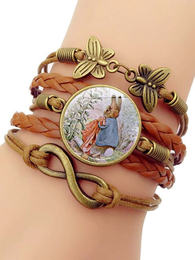Easter Bunny Time Stone Bracelet-POIULTD