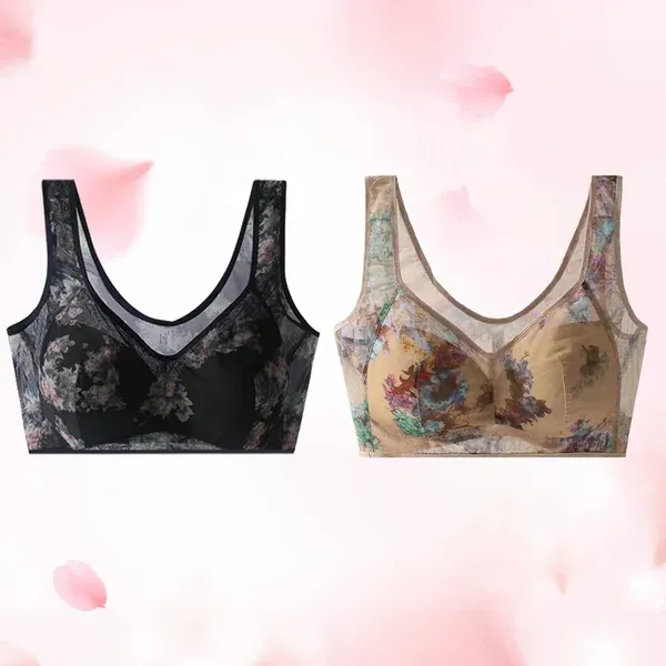 🏆LAST DAY SALE 49% OFF-Ice Silk Lace Cooling Comfort Bra-POIULTD