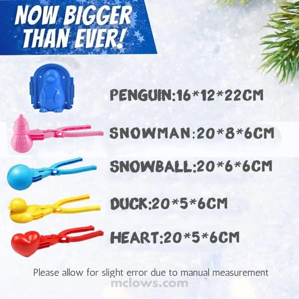 🎁SALE 49% OFF🎁Endless Fun Snowball Kit-POIULTD