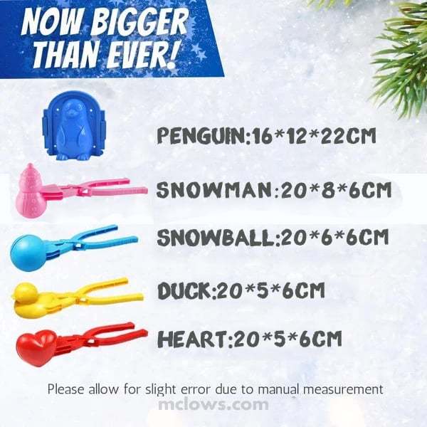 🎁SALE 49% OFF🎁Endless Fun Snowball Kit-POIULTD
