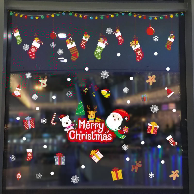 🔥Christmas Window Clings-POIULTD